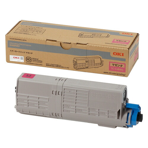 トナーカートリッジ マゼンタ 1個 TC-C4BM1 OKI#