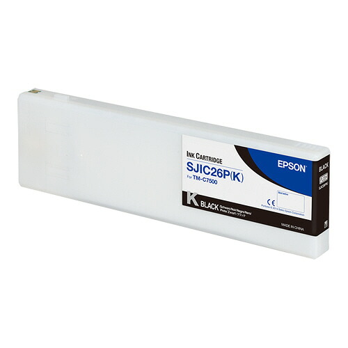 インクカートリッジ ブラック マットインク 1個 SJIC26PK エプソン#