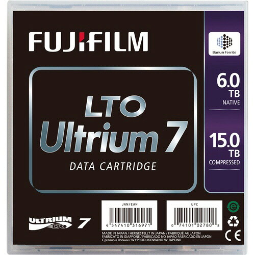 TANOSEE LTO Ultrium7 資料薬莢 6.0結核症/15結核症 1容器に並べる(5巻) LTO FB UL-7 TSX5 富士フイルム#
