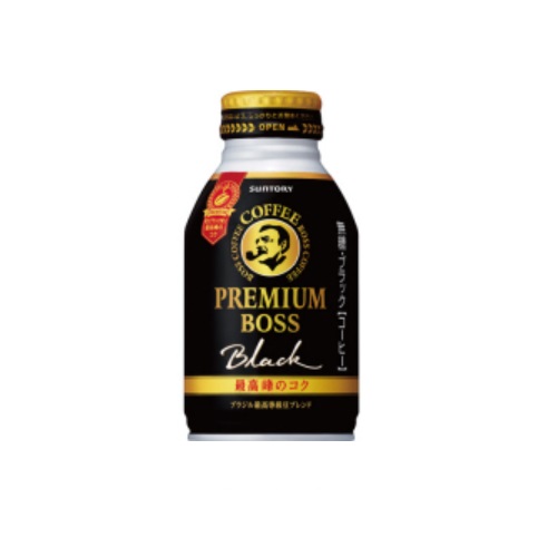 プレミアムボス ブラック 285g ボトル缶 1セット(72本:24本×3ケース) サントリー#