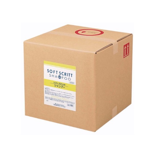 SOFT SCRITT ソフトスクリット シャンプー コック付 18L 4258 熊野油脂