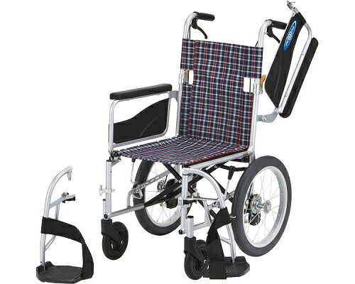 しり押し車椅子 軽銀しり押し車椅子 NEO-2W 日進医療器
