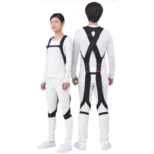 ラクニエ XS大きさ ●（身の丈）XS：148～157珊（胸囲）XS：72～101珊 モリタ宮田工業 【男女兼用】【胴回り受け支える御召しもの】【介護愛読者】【日本製】【rakunie】