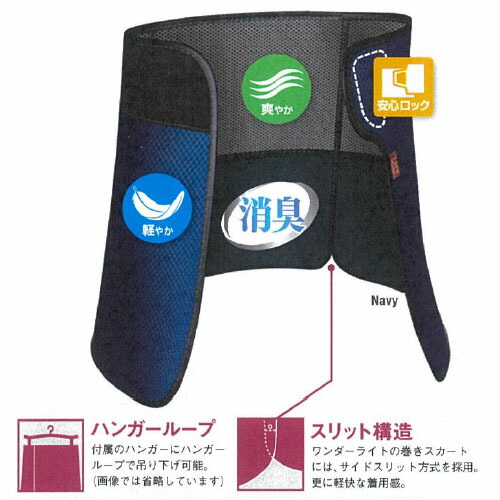 【一般医療機器】 HAGOROMOワンダーライト 巻スカート 鉛当量0.35mmPb イエロー L WSW5-25 S マエダ