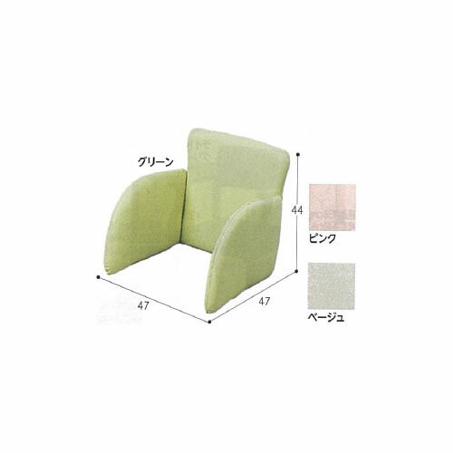 介護椅子用ピタットクッション ベージュ PT-CS オフィス・ラボ