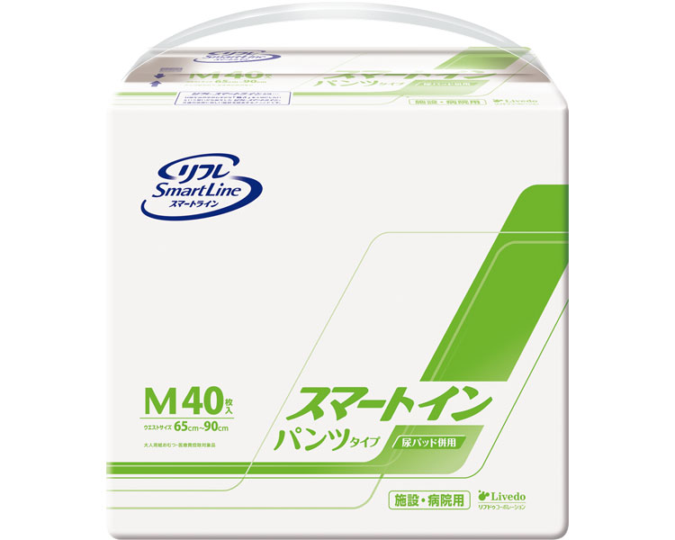 スマートイン　パンツタイプ　M ケース単位 4袋セット １袋40枚入り 17810 リブドゥコーポレーション｜NO1元気爽快