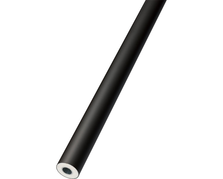 040-2744 フリーRレール　手すり棒　3m チョコレート BJ-44PC マツ六