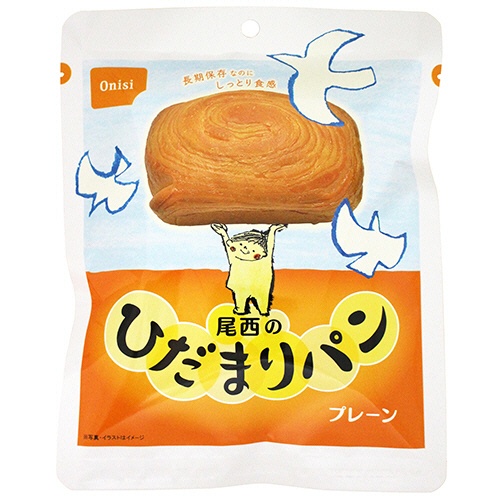 西尾のたたみ目まり食麺麭 飾り気の無い 1仕掛ける(36食) 45HP-P 尾西食料雑貨類#