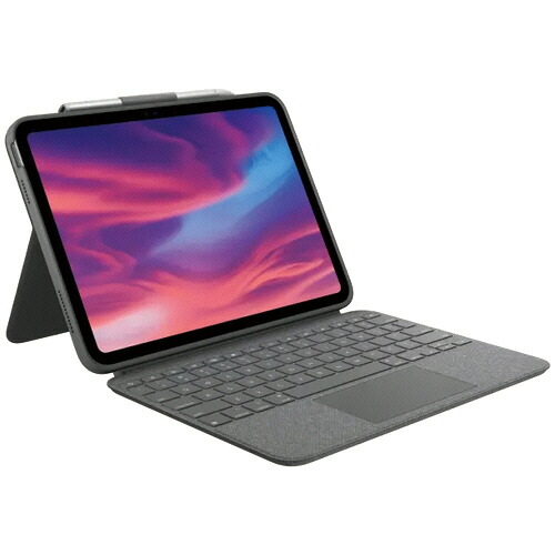 ロジクール コンボ タッチ for iPad(第10世代) トラックパッド付キーボードケース オックスフォードグレー iK1059GRA 1台 IK1059GRA ロジクール #｜NO1元気爽快