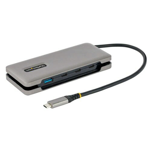 StarTech.com USB-Cこしき USB-A×1+USB-C×3 25糎 間隔文字薄墨色 HB31コマーシャル1A3CB 1個 HB31コマーシャル1A3CB ＳｔａｒＴｅｃｈ．ｃｏｍ #