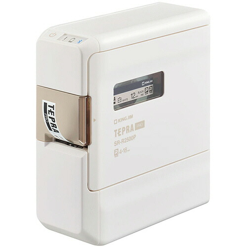 第一人者体育館 テプラ PRO 白いこと SR-R2500P-W 1台 SR-R2500P-W 第一人者体育館 #