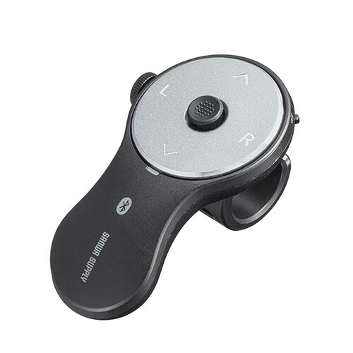 サンワサプライ Bluetooth 輪っか二十日鼠(スクロール付) MA-BTRING5BK 1個 MA-BTRING5BK サンワサプライ #