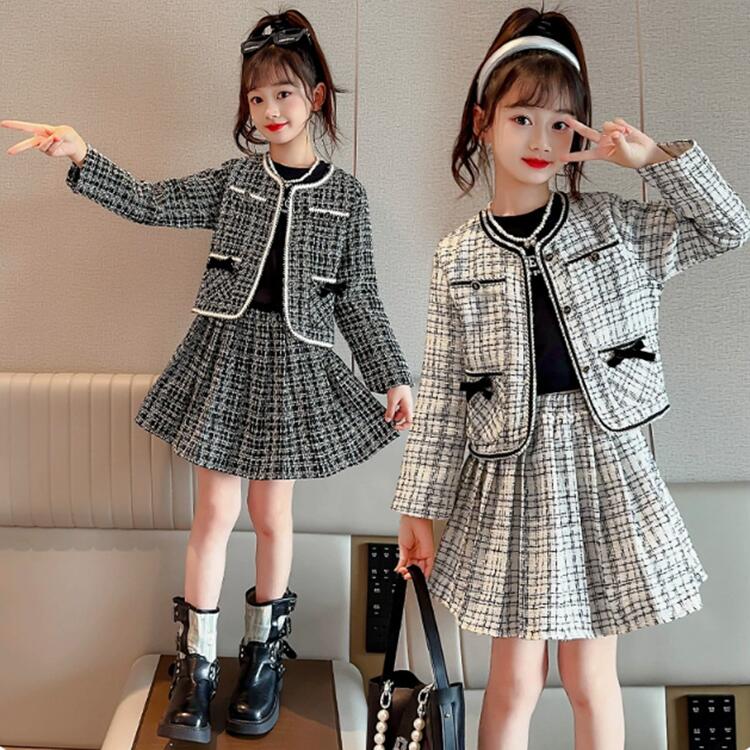 ツィード服 卒式 背広 うしろ帯 2点仕掛ける ポレロ 上衣 うしろ帯 卒園式 赤ちゃん服 背広うしろ帯 はいり込む式 うしろ帯 上衣 スコート 赤ちゃん キッズ セットアップ 背広 フォーマル 告げ知らせる会 華燭の典 七五三 入園式 はいり込む式 卒園式 110 120 130 140 150 160