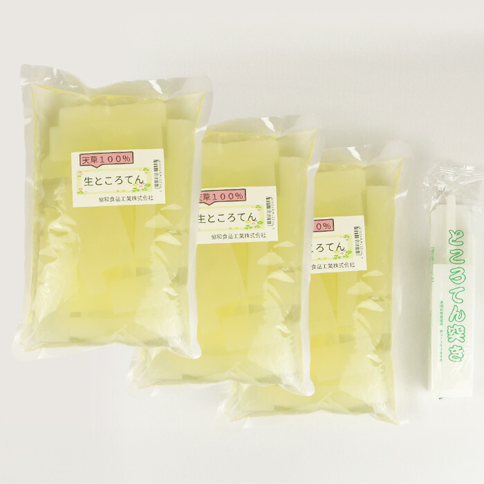 楽天市場】生ところてん 天草100% 850g 14本入り【協和食品工業（埼玉