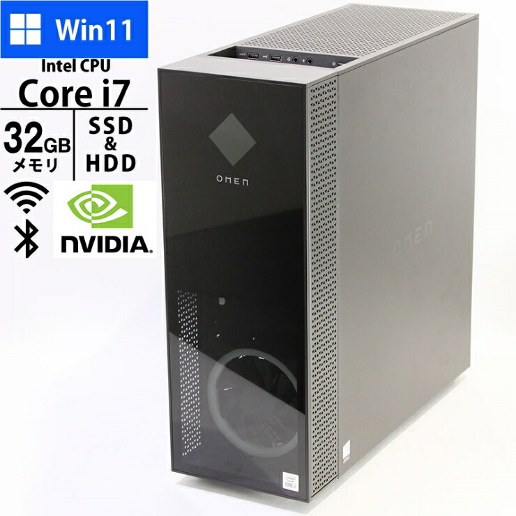 HPデスクトップPC/Corei7/SSD1TB/HDD2TB/DDR4-32G-