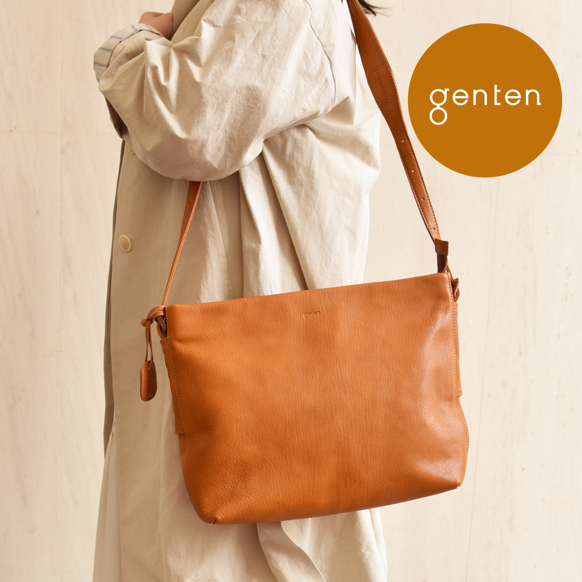 中華のおせち贈り物 genten ゲンテン 本革バッグ レディース 山羊革