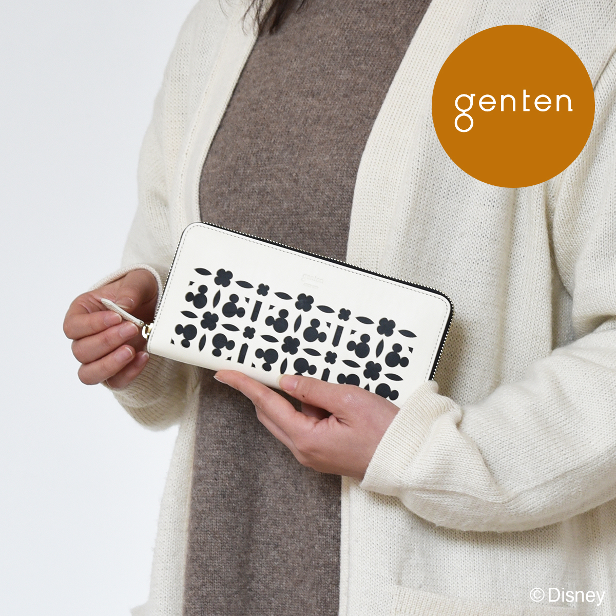 並行輸入品] genten ゲンテン 本革財布 長財布トゥインクルカット