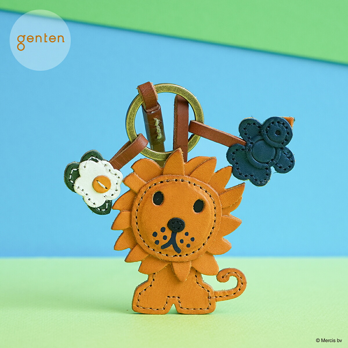 【楽天市場】【ゲンテン公式】 genten 46152 ゲンテン miffy collection ワクワクチャーム「ライオン」46152