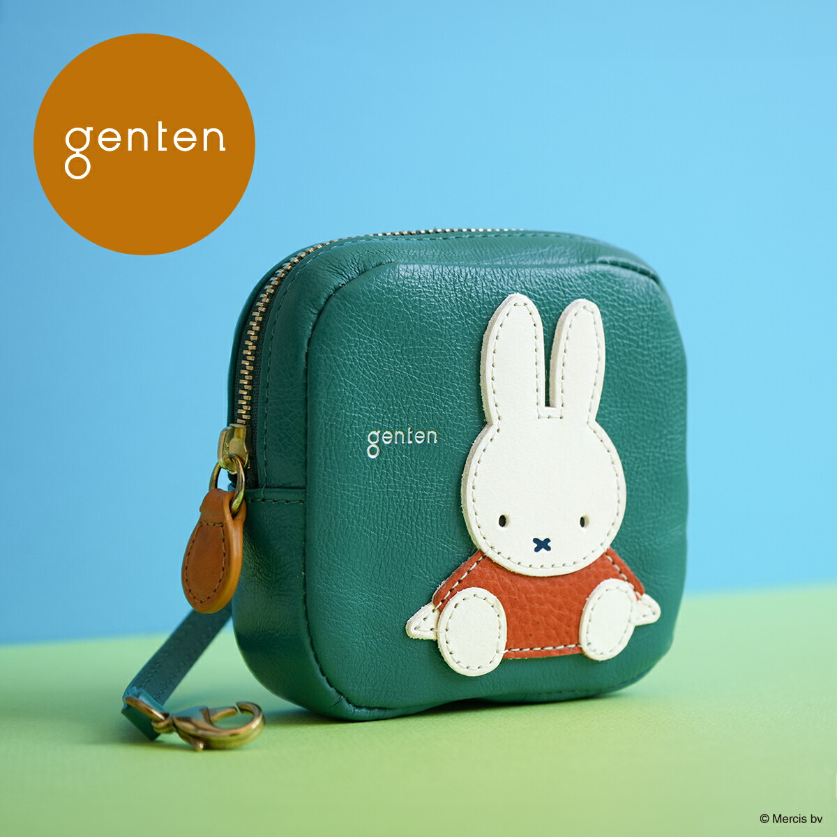 【楽天市場】【ゲンテン公式】 genten 46153 ゲンテン miffy collection ポーチ「ミッフィー」46153 WEB限定