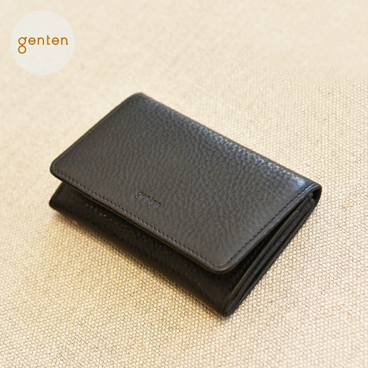 【ゲンテン公式】 genten 44195 (40554) ゲンテン トスカ 名刺入れ 革小物 本革 カードケース シンプル ナチュラル 本革名刺入れ イタリアンレザー｜genten公式ショップ