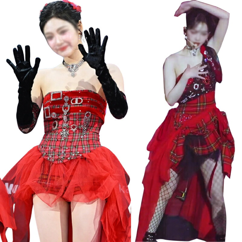 【百貨店SALE】レディース 赤 社交ダンス御召しもの 衣装 ギンガム照合のしるし柄 韓国 偶像御召しもの ズージャー社交ダンス 上演御召しもの 盛りだくさん 今めかしい 成年者 社交ダンス御召しもの ノースリーブ 韓国 社交ダンス御召しもの 衣装 中高生 黒 赤いこと k-pop 公演服 訓練を受ける着 hiphop S M L XL
