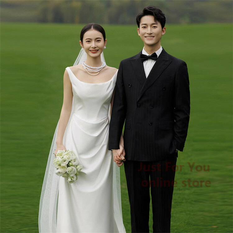 白 花嫁 ウエディングドレス ブラック 二次会ドレス 結婚式 格安 ウエディングドレス 披露宴 二次会 コンサート イベント 演奏会 発表会 フォーマルドレス 高級感 海外挙式 ウエディングドレス 花嫁 ロングスカート チューブトップ Uネック オシャレ