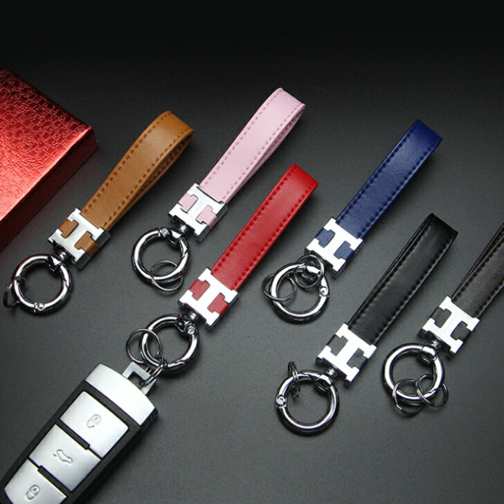 キーホルダー 本革 レザー レディース メンズ 車スマートキー キーリング 男性 女性 おしゃれ 人気デザイン シンプル 素晴らしい価格