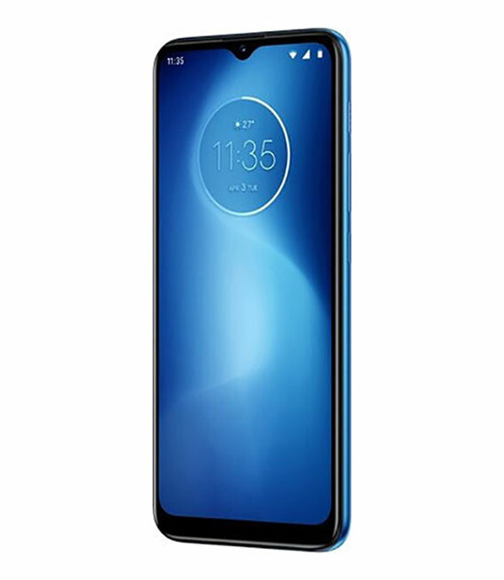 【中古】【安全性のある引き受ける】 SIM無償性 moto e7 power[32G] 青み