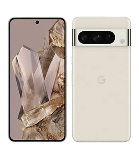 【中古】【安心保証】 Google Pixel 8 Pro[128GB] au ポーセリン