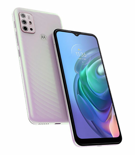 【中古】【安全性のある引き受ける】 SIM無償性 moto g10[64G] 櫻パール