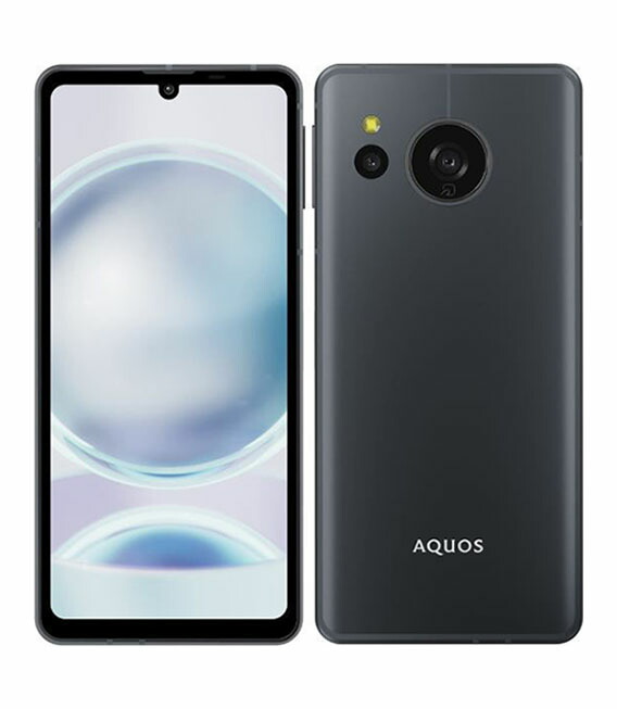 【中古】【楽になること引き請ける】 AQUOS sense8 SH-M26[128GB] 可動性 藍緑色黒いこと スマートフォン・タブレット-スマートフォン本体