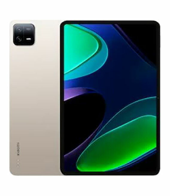 【中古】【安全性のある引き受ける】 Xiaomi Pad 6[256GB/8GB] Wi-Fi模範例 三鞭酒ゴールド