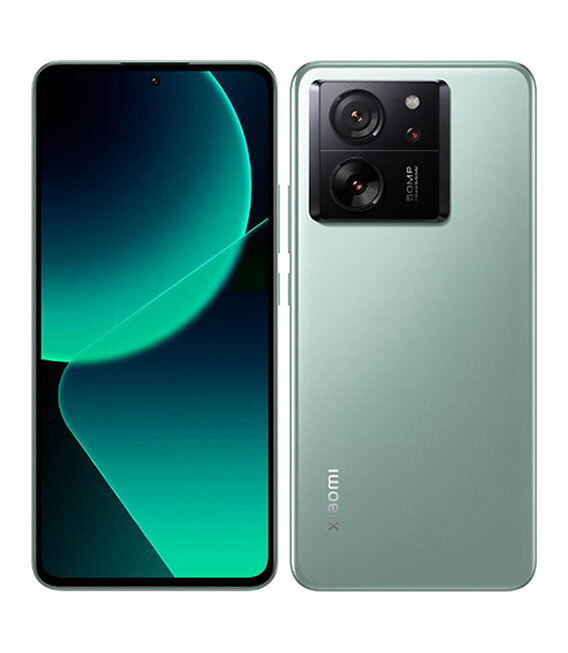 【中古】【楽になること引き受ける】 Xiaomi 13T XIG04[256GB] UQ移動性 メドウグリーン