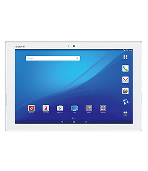 【中古】【安心保証】 Xperia Z4 Tablet SO-05G[32GB] docomo ホワイト｜ゲオモバイル