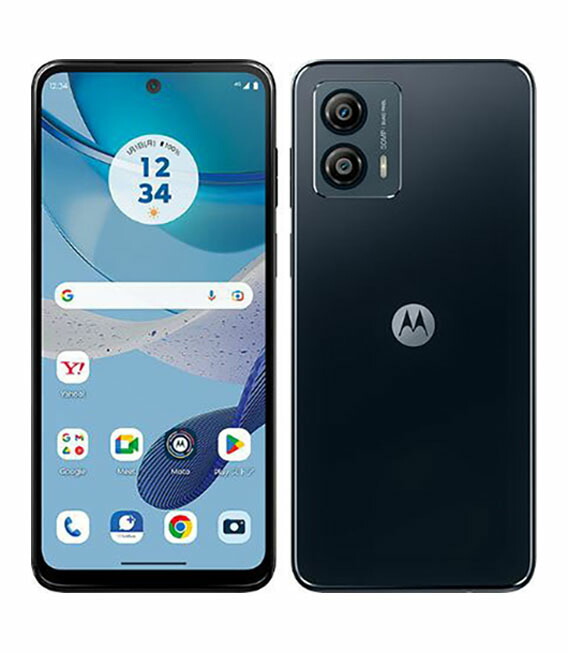 【中古】【安全性のある引き受ける】 moto g53s 5G[128GB] SoftBank インキ黒いこと