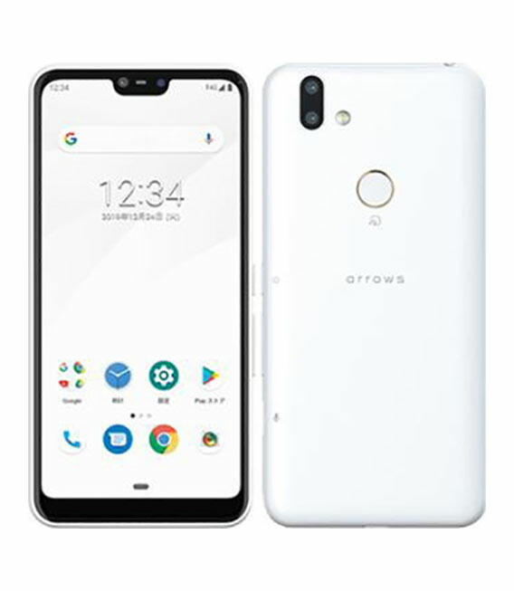 【中古】【楽になること引き受ける】 arrows M05[32GB] SIM無償性 白いこと mineo版