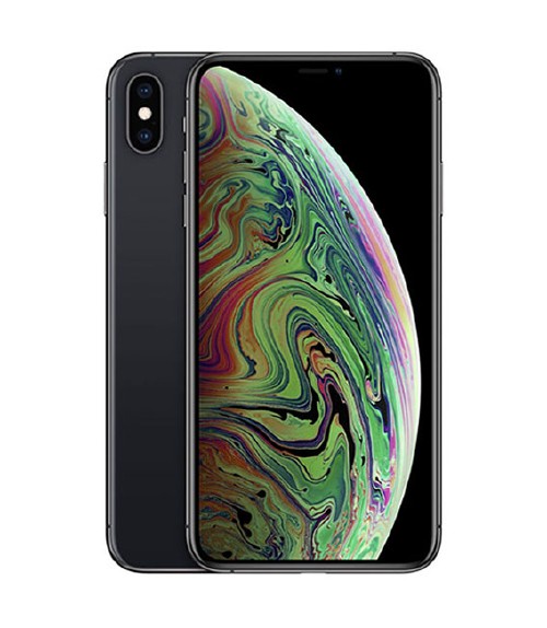 【中古】【楽になること引き受ける】 iPhoneXS Max[256GB] au 空白文字薄墨色