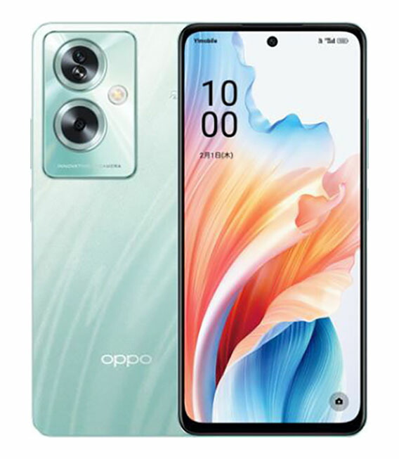 【中古】【安全性のある引き受ける】 OPPO A79 5G A303OP[128GB] Y!mobile グローグリーン