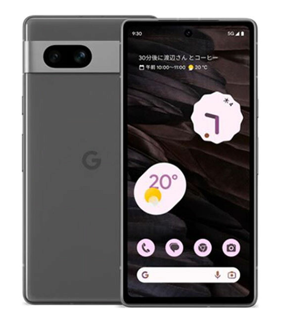 【中古】【安心保証】 Google Pixel 7a[128GB] Y!mobile チャコール