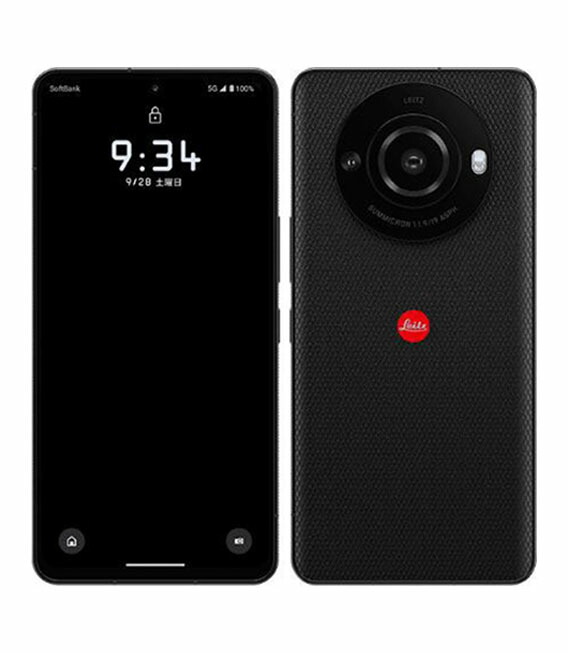 【中古】【楽になること引き受ける】 LEITZ PHONE 3 LP-03[512GB] SoftBank ライカ黒いこと