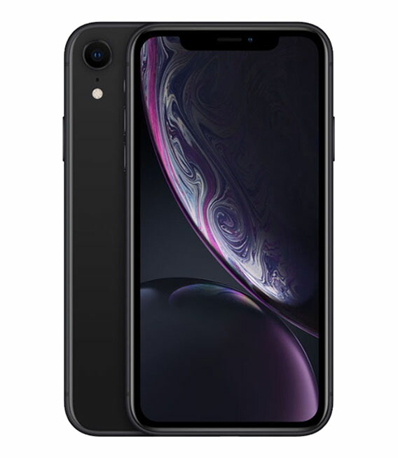 【中古】【安全性のある引き受ける】 iPhoneXR[128GB] SIM無償性 黒いこと
