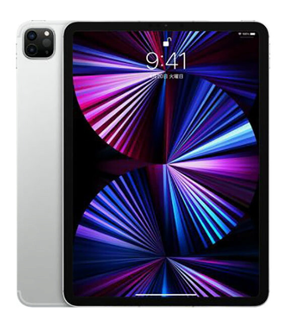 【中古】【安心保証】 iPad Pro 11インチ 第3世代[512GB] Wi-Fiモデル シルバー
