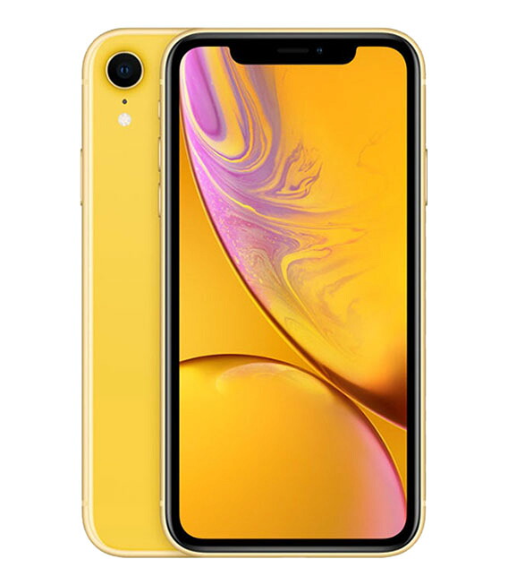 【中古】【楽になること引きうける】 iPhoneXR[128GB] SIM無償性 黄色