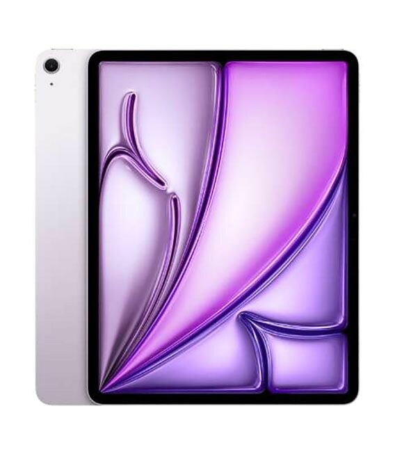 【中古】【安心保証】 iPad Air 13インチ M2[256GB] セルラー au パープル
