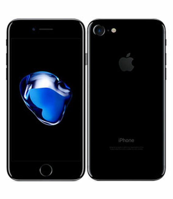 【中古】【安心保証】 iPhone7[128GB] SIMフリー ジェットブラック