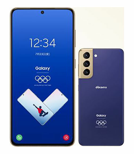 【中古】【安心保証】 Galaxy S21 5G Olympic Games Edition SC-51B[256GB] docomo