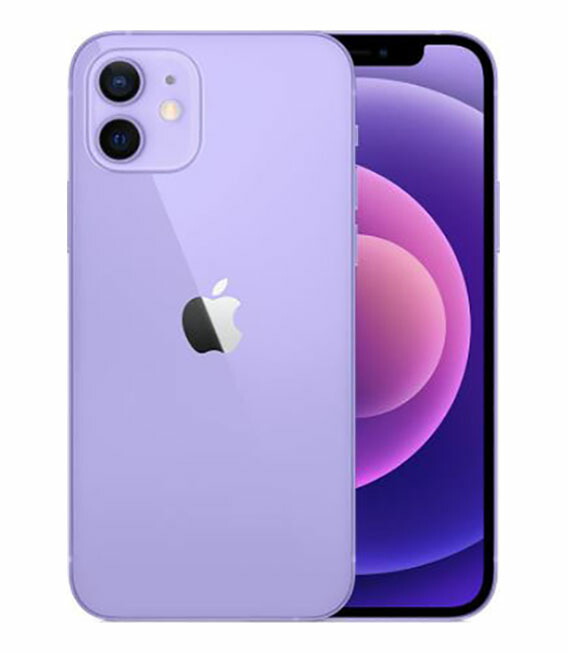 【中古】【安心保証】 iPhone12[64GB] UQモバイル パープル｜ゲオモバイル