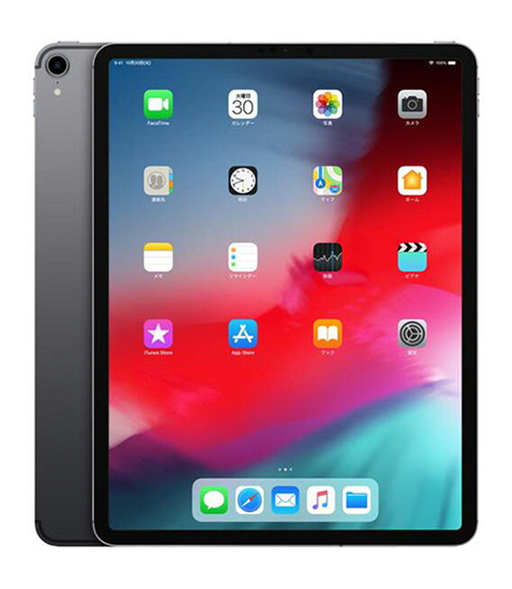 【中古】【安心保証】 iPad Pro 12.9インチ 第3世代[1TB] セルラー au スペースグレイ
