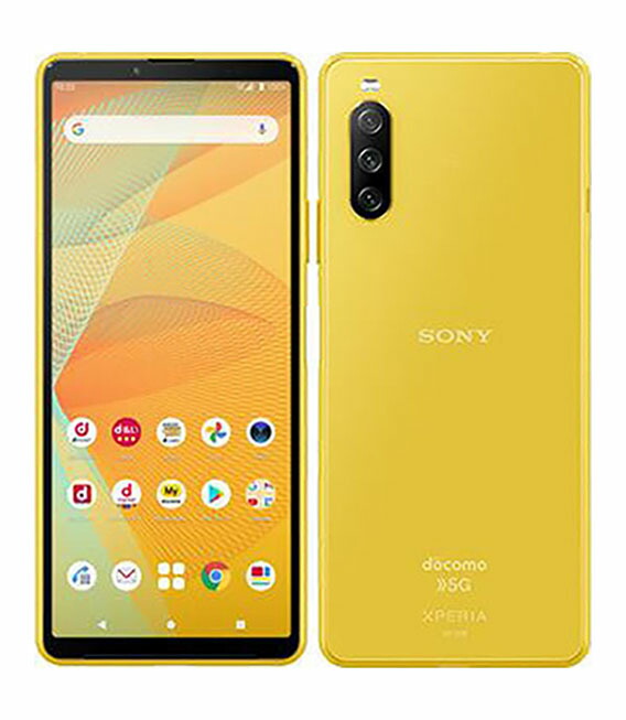 【中古】【安全性のある引き受ける】 Xperia 10 III SO-52B[128GB] docomo 黄色