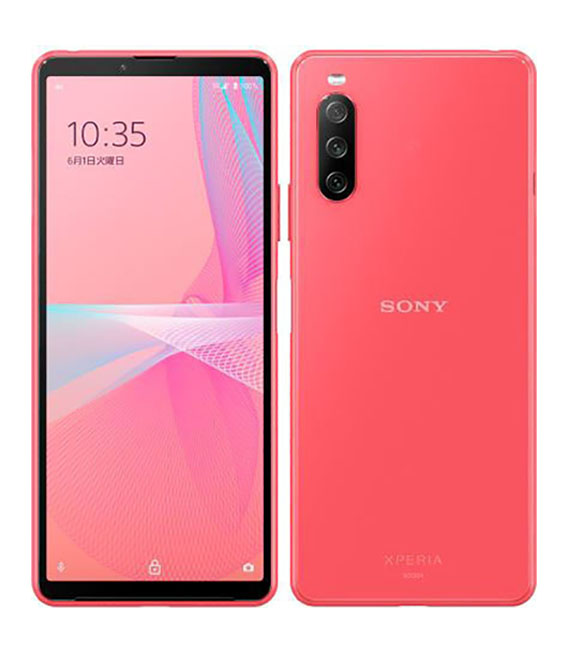 日本製】 Xperia 10 III SOG04 128GB au ピンク californiabonsai.com